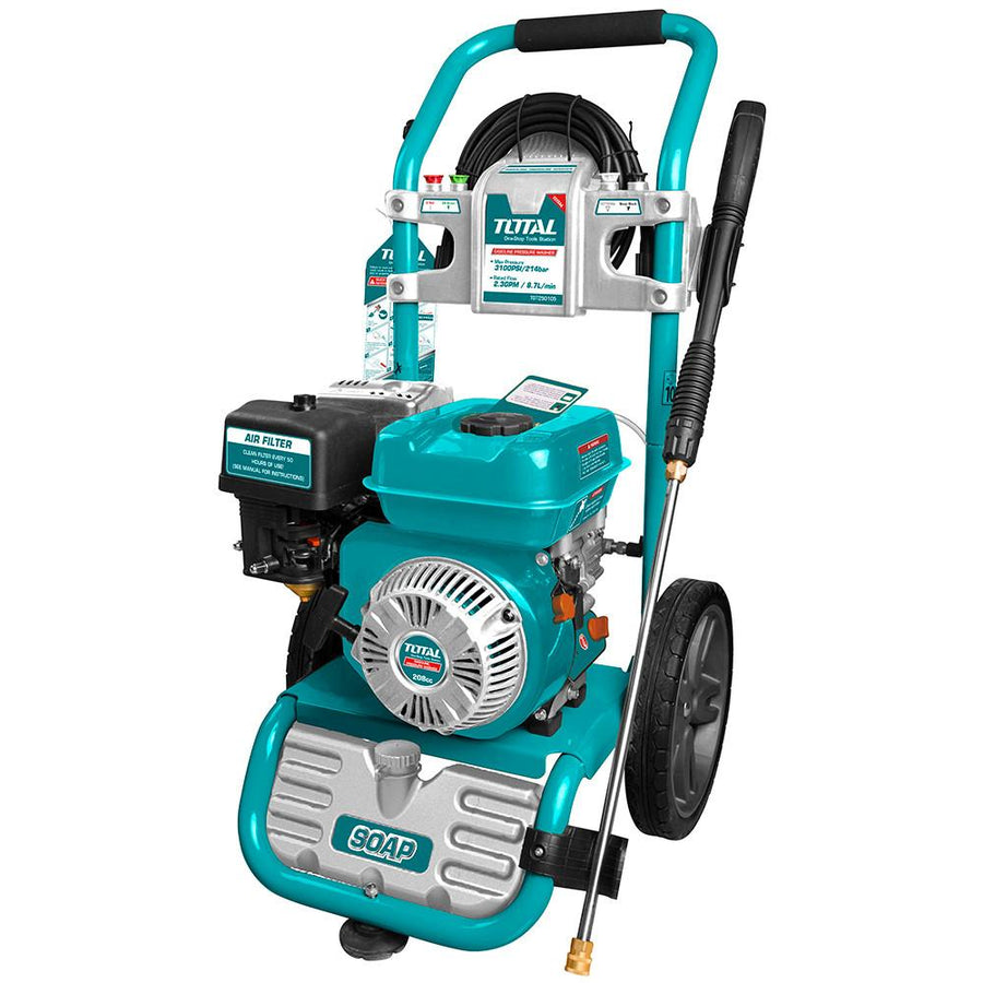 Hidrolavadora a Gasolina 208cc 6HP Industrial TOTAL (TGT250105)