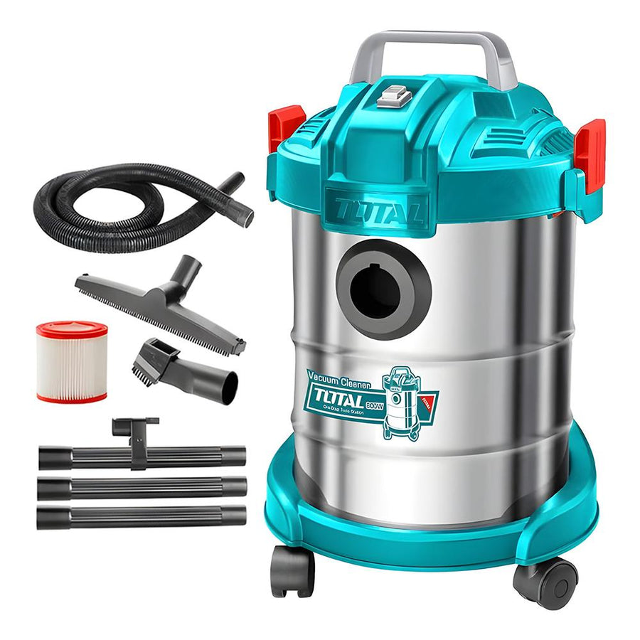 Aspiradora y Sopladora 2 en 1 para Húmedo y Seco 12L 800W + Accesorios Super Total (UTVC14122)