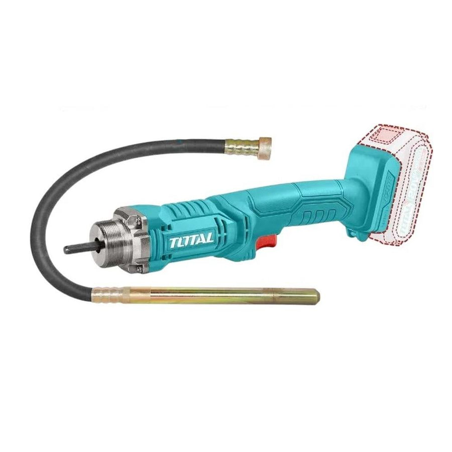 Vibrador de Concreto Inalámbrico 20V — Baterías y Cargador No Incluidos Super Total (TCVLI202301)