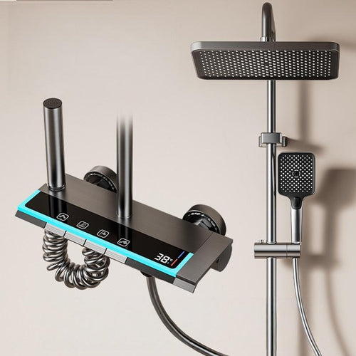 Columna Ducha control temperatura y luz LED